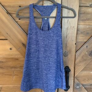 Lululemon athletica Purple Racerback Tank Top